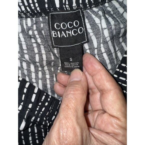 Coco Bianca Tiered Palazzo Pants Tropical Comfortable Bohemian Cottagecore Sz S - Picture 14 of 15